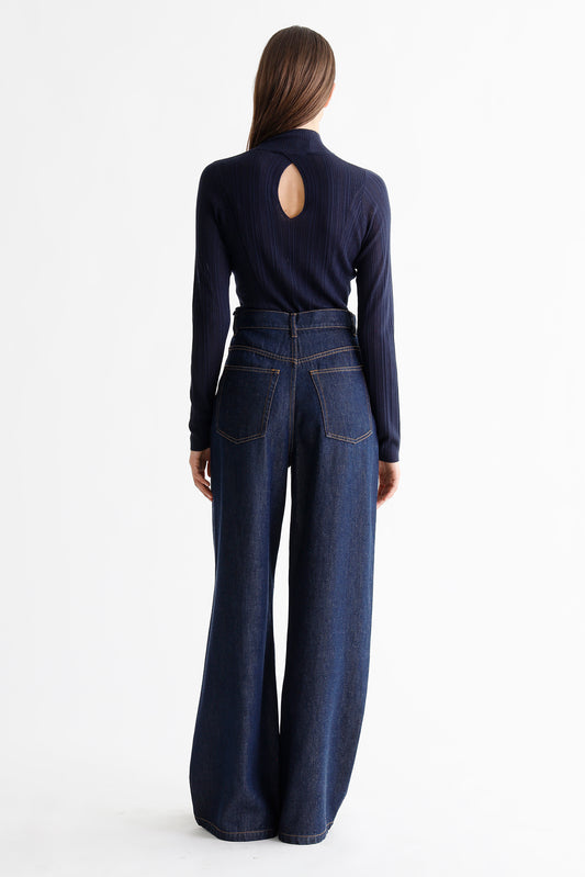DARK DENIM / 34