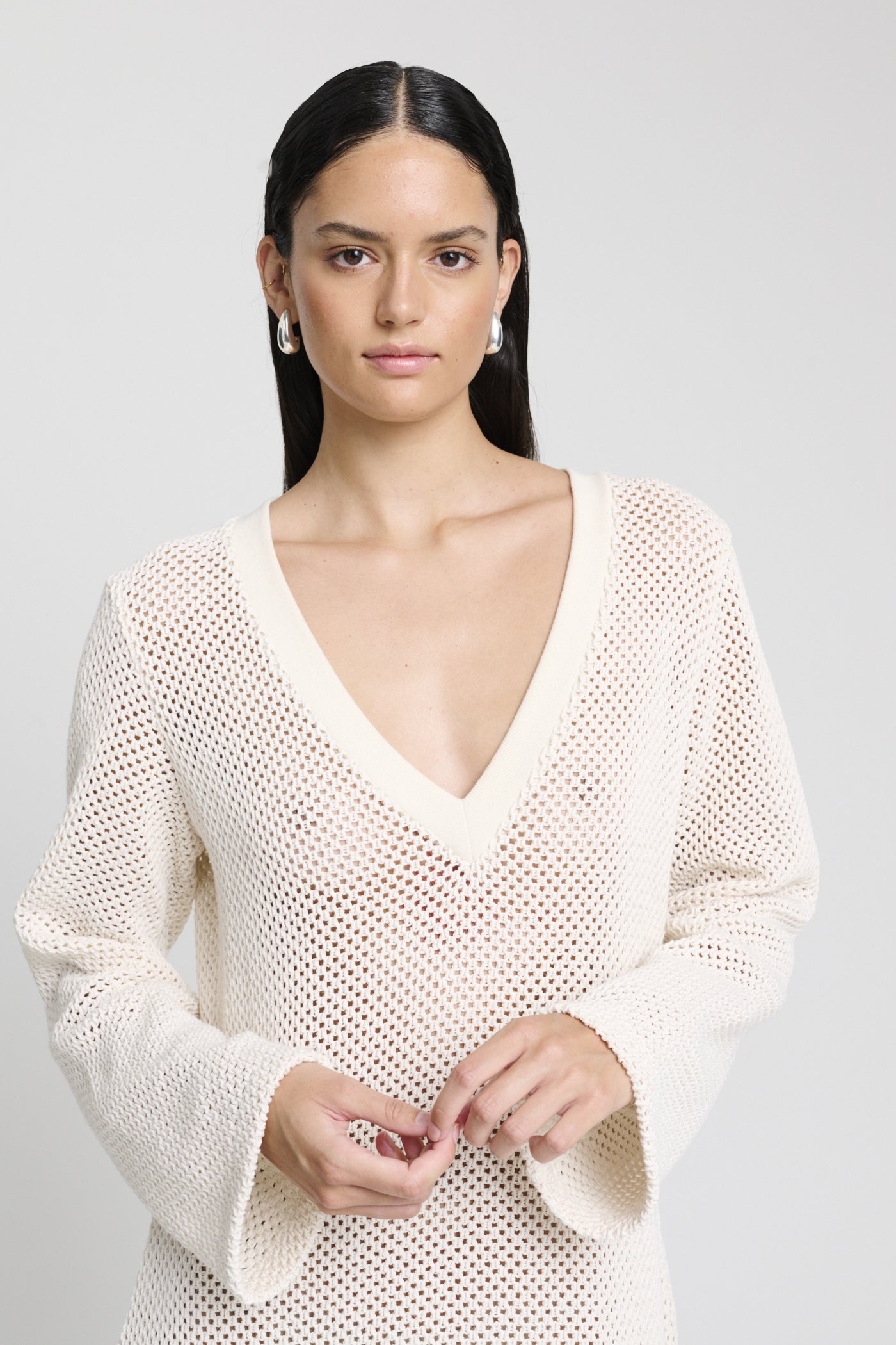 CLARA DRESS | ECRU