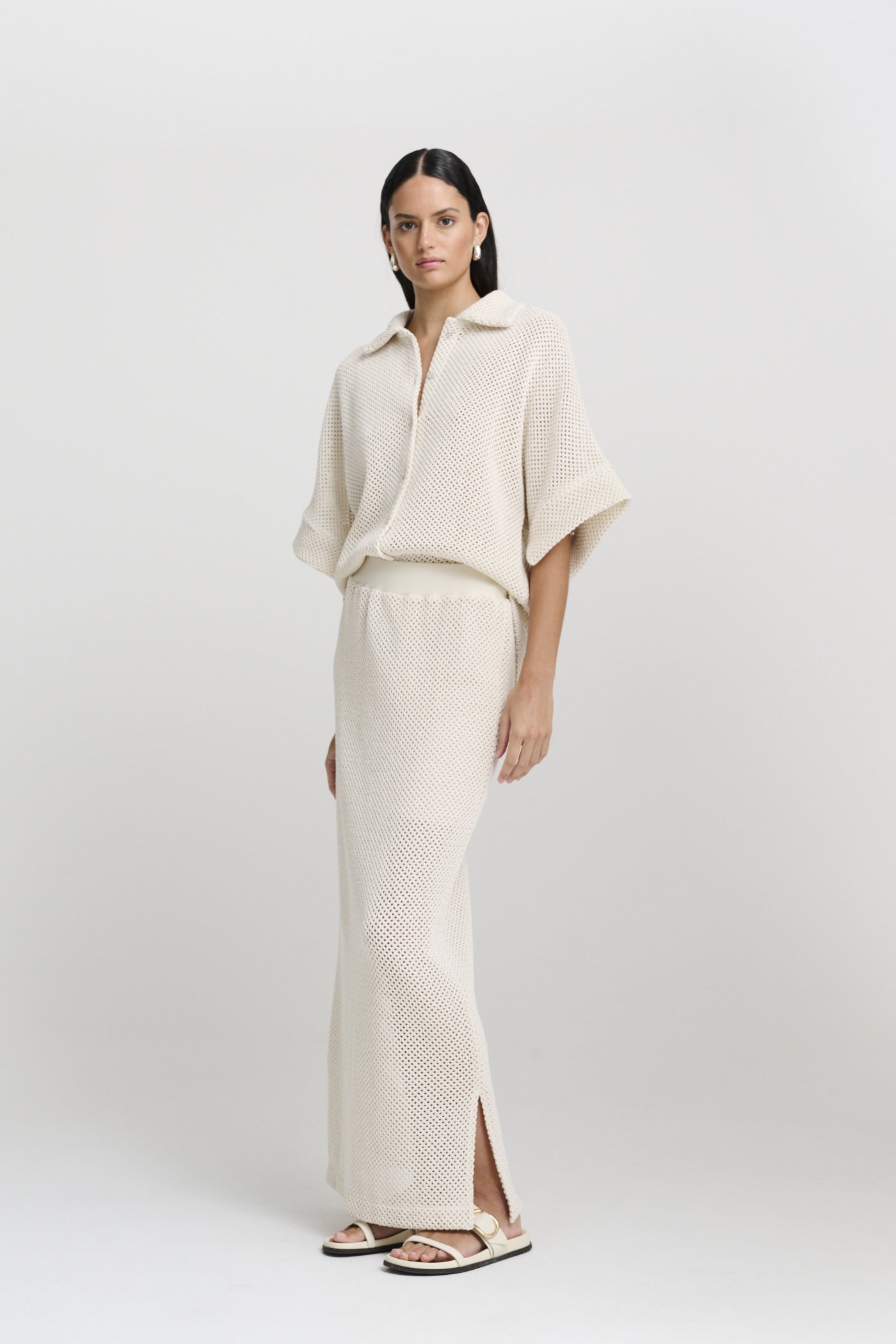 PAIGE SKIRT | ECRU