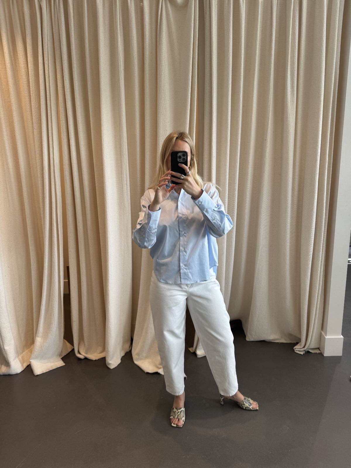 BENEDICT blouse | LIGHT BLUE