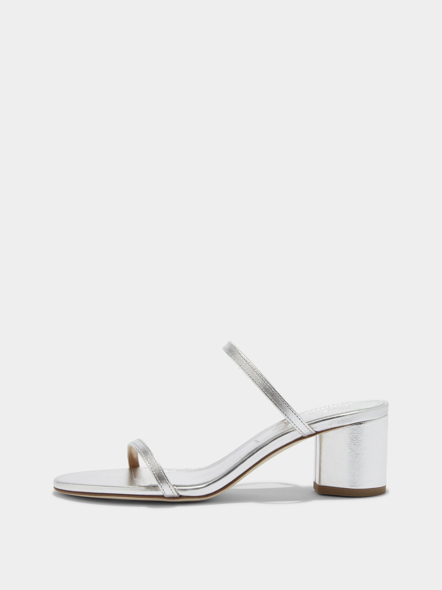 ANNIKA LAMINATED NAPPA | SILVER