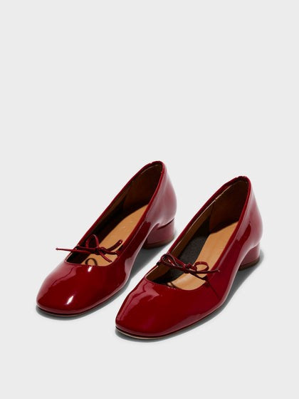 DARYA PATENT CALF LEATHER | RED