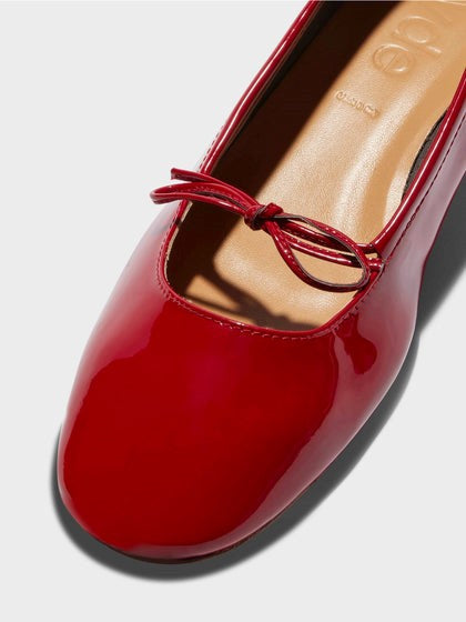 DARYA PATENT CALF LEATHER | RED