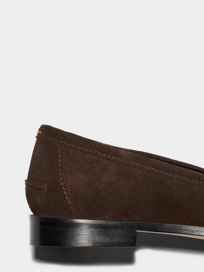 OSCAR COW SUEDE LEATHER | MOCHA