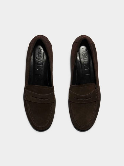 OSCAR COW SUEDE LEATHER | MOCHA