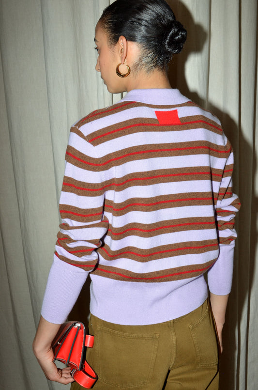 LAVENDER STRIPES / XS