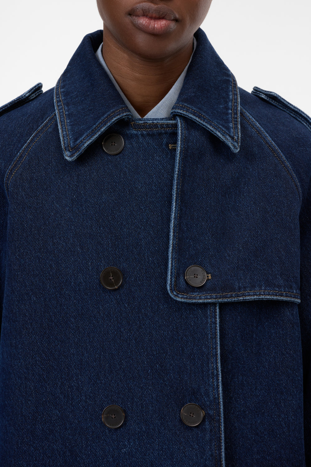 CROPPED TRENCHCOAT