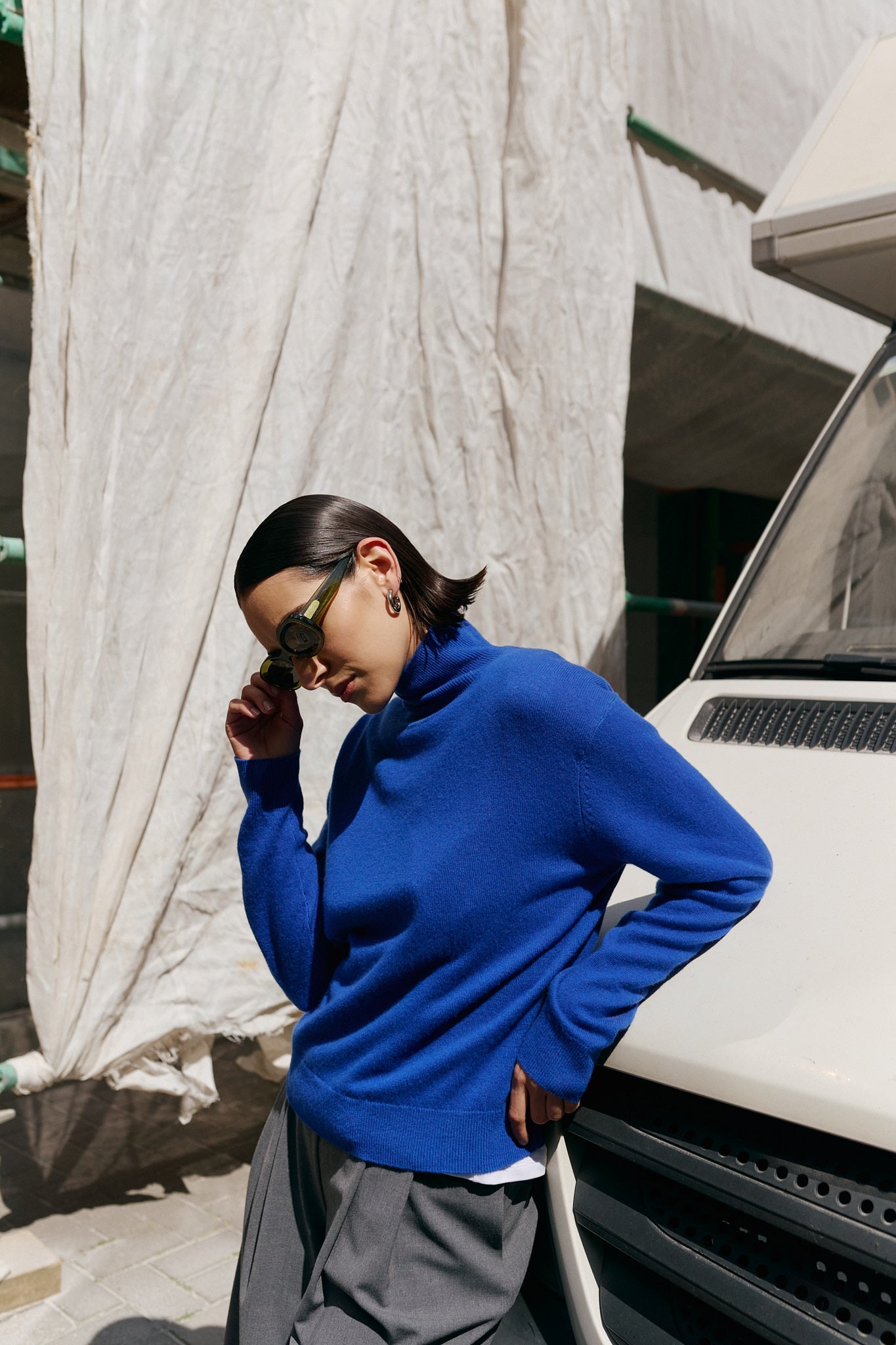 KENNETH pullover | COBALT BLUE