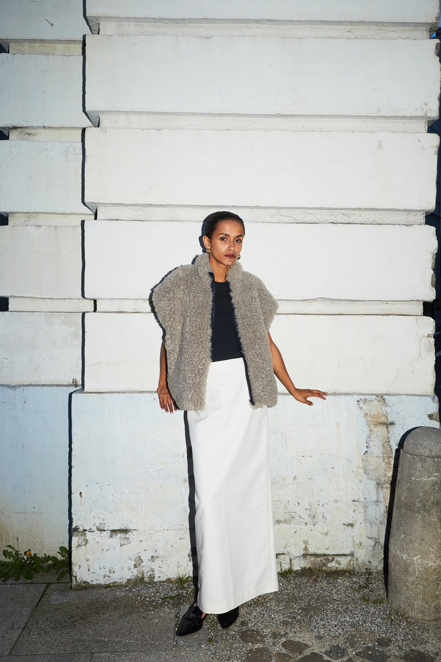 SLOAN skirt | ECRU