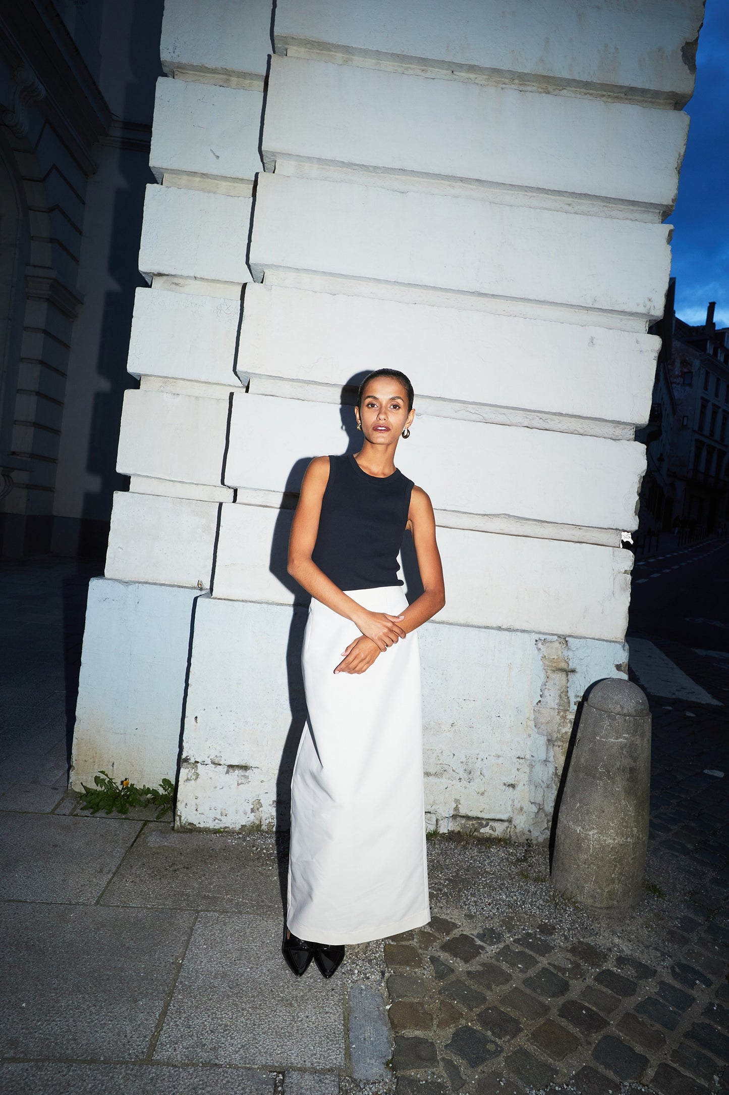 SLOAN skirt | ECRU