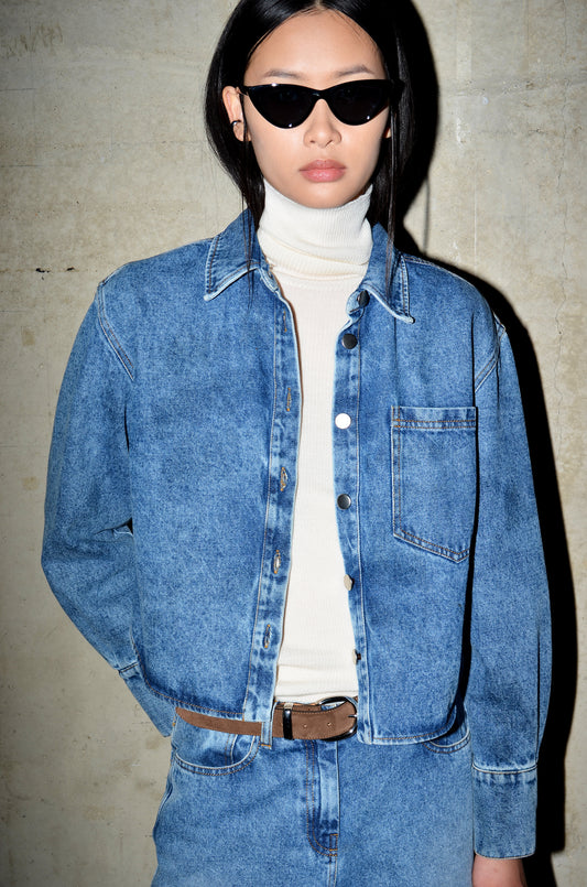 LIGHT BLUE DENIM / 34