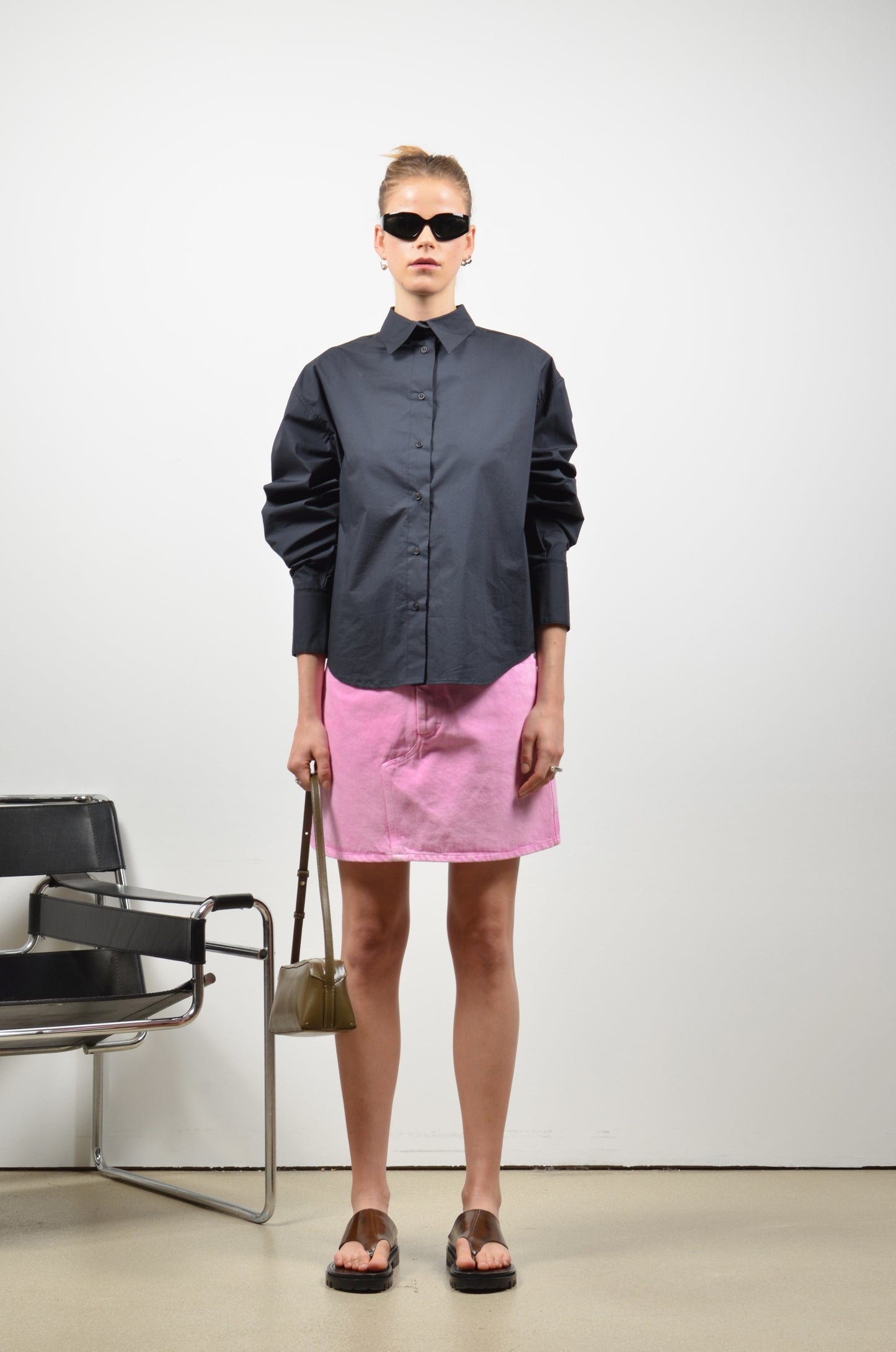BENEDICT blouse | NAVY