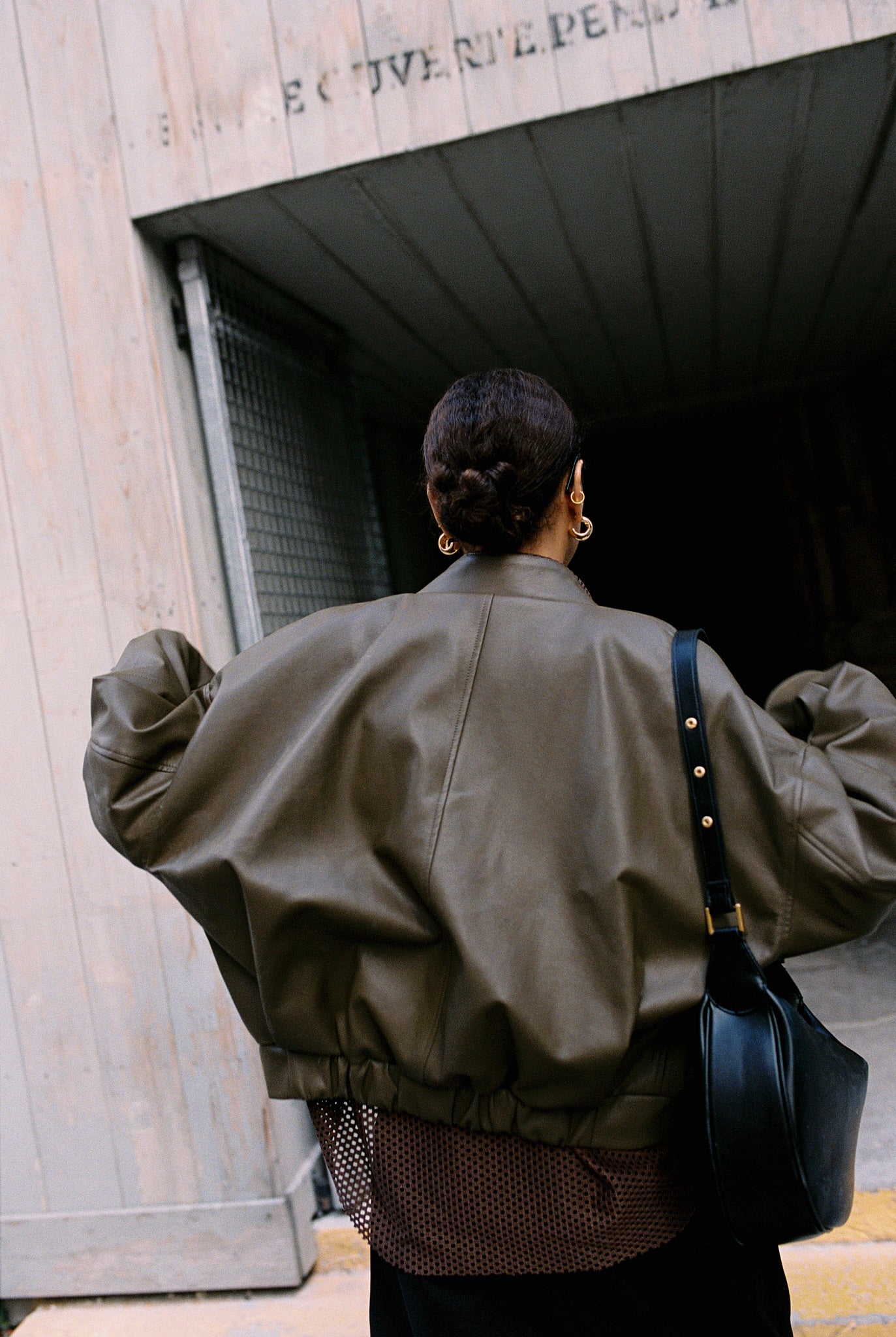 JUNA jacket | DARK OLIVE