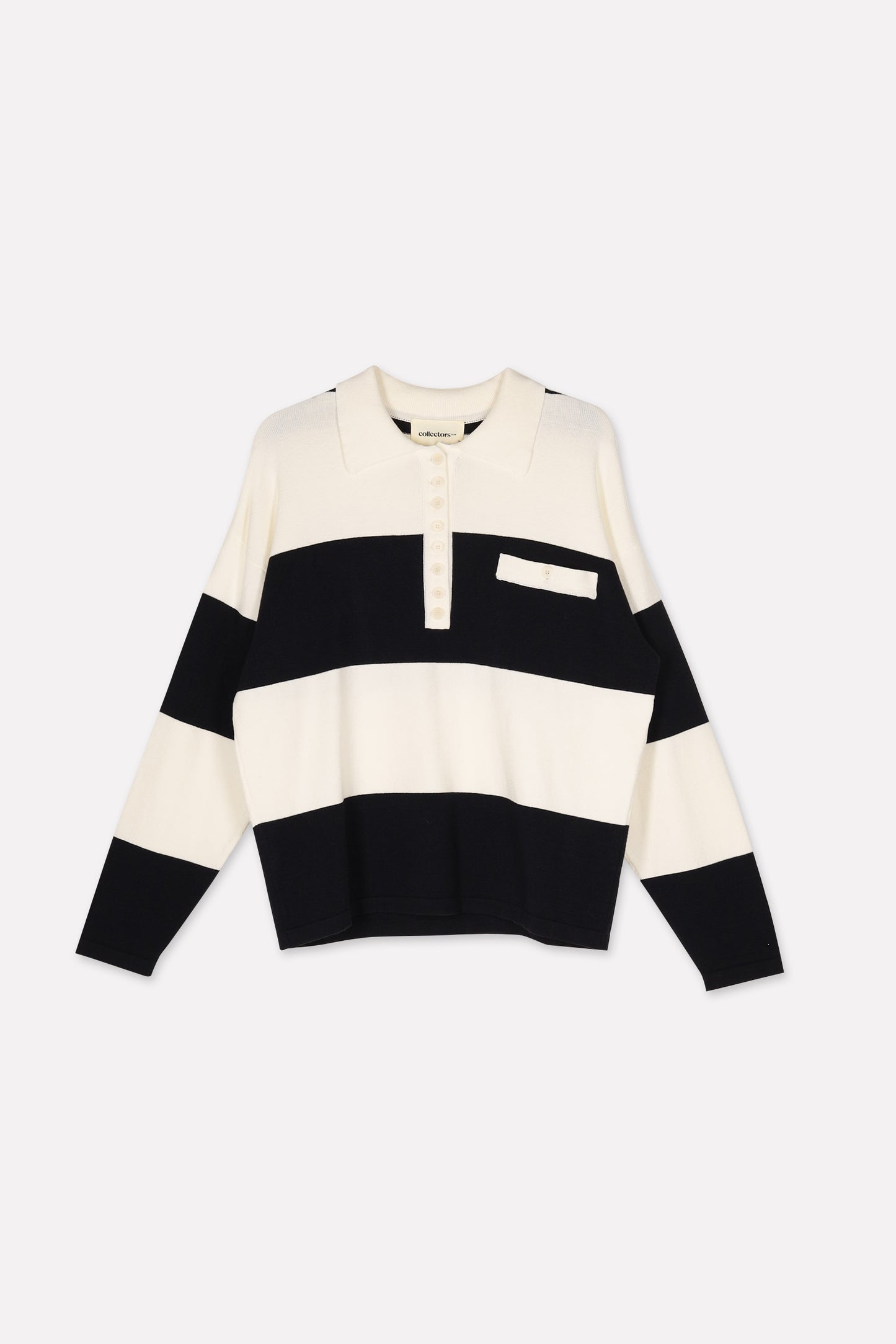 KERRY pullover | NAVY-ECRU STRIPES