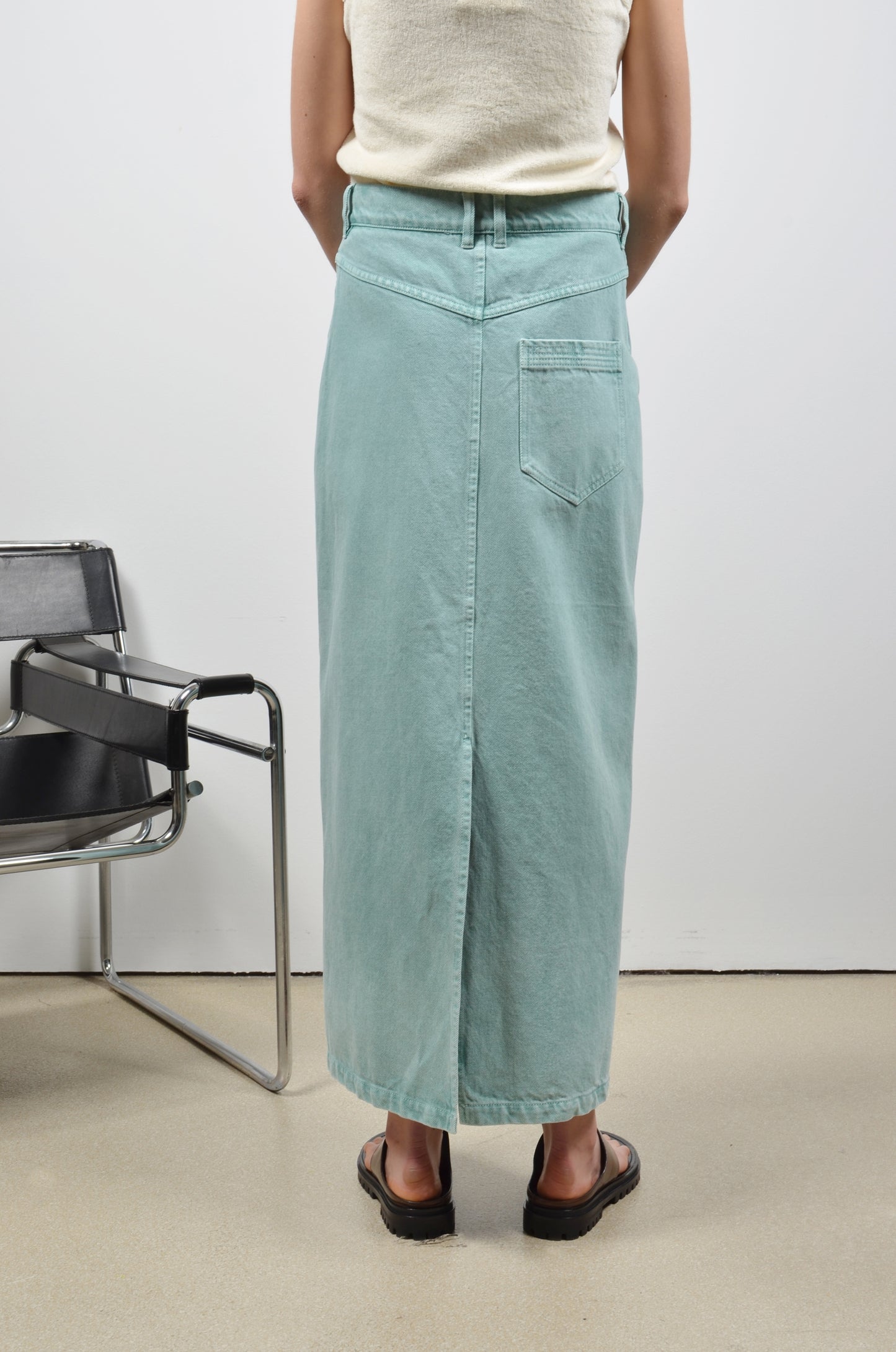 SAMIA skirt | MATCHA GREEN