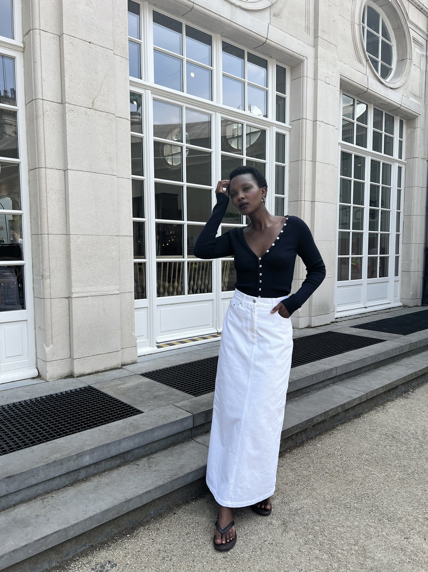 SAMIA skirt | WHITE