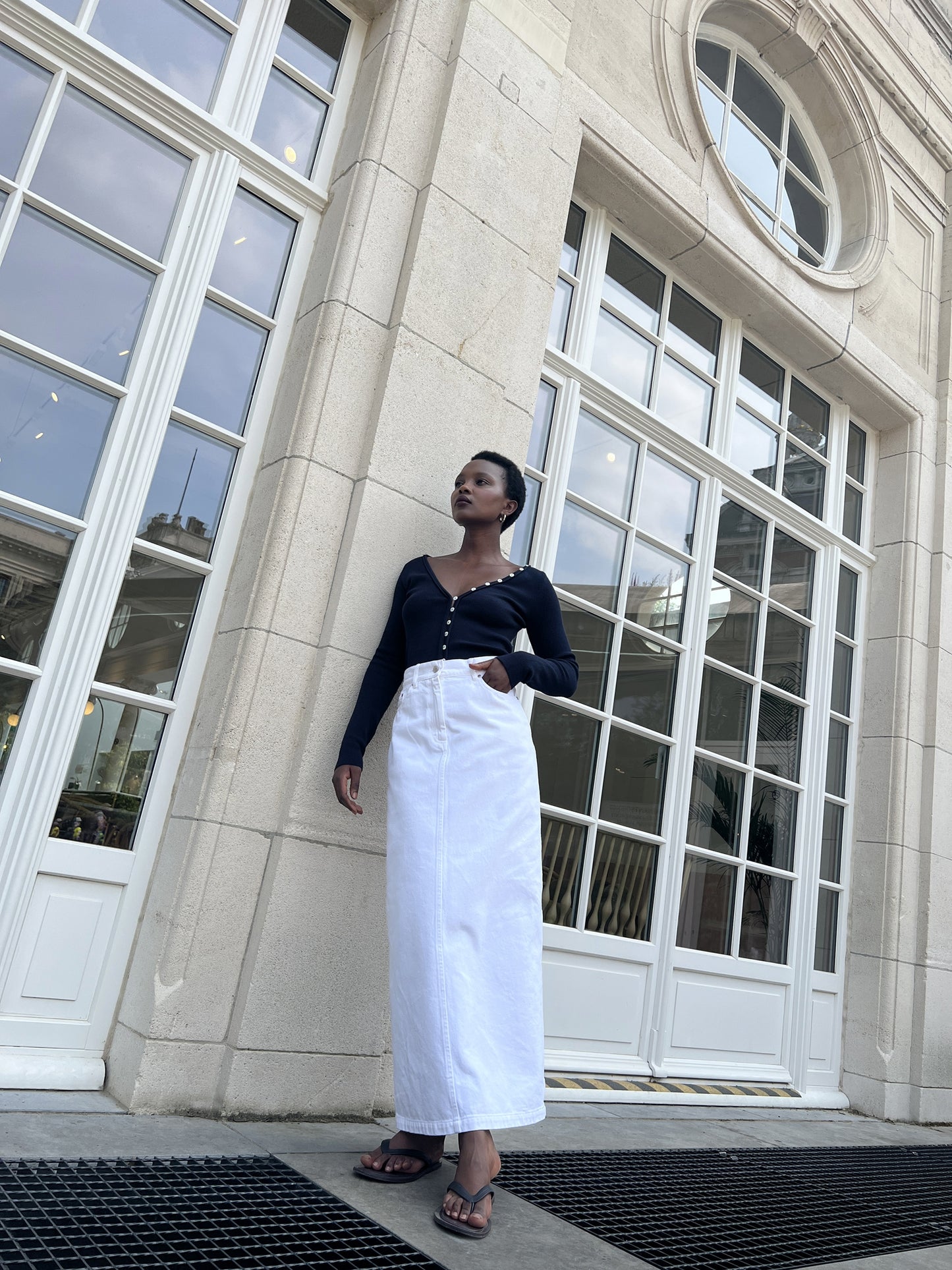 SAMIA skirt | WHITE