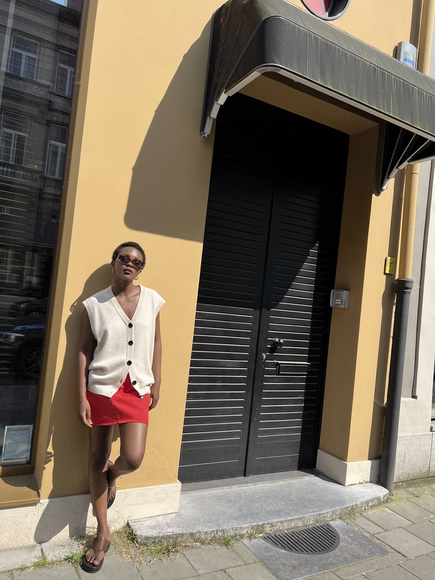 SANDRA skirt | LIPSTICK RED