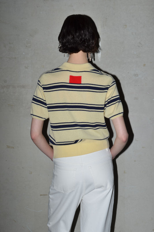 PALE BANANA-NAVY / XS