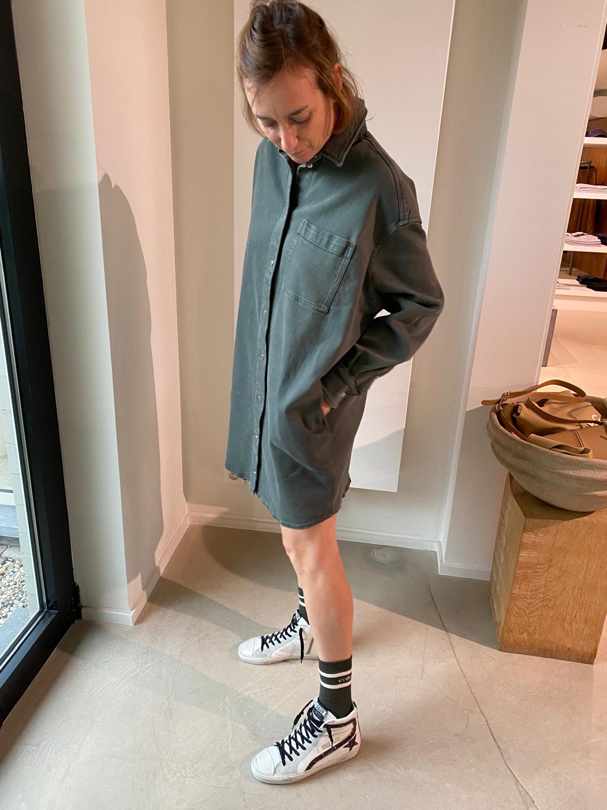 DENJI dress | KHAKI