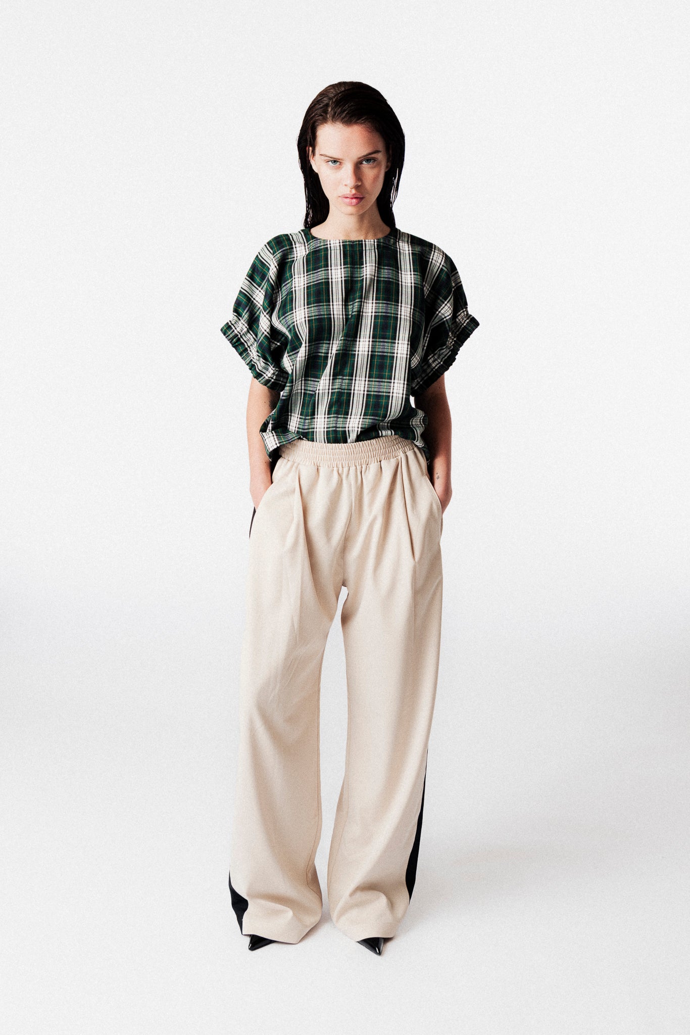 PEPPER CHECK TOP