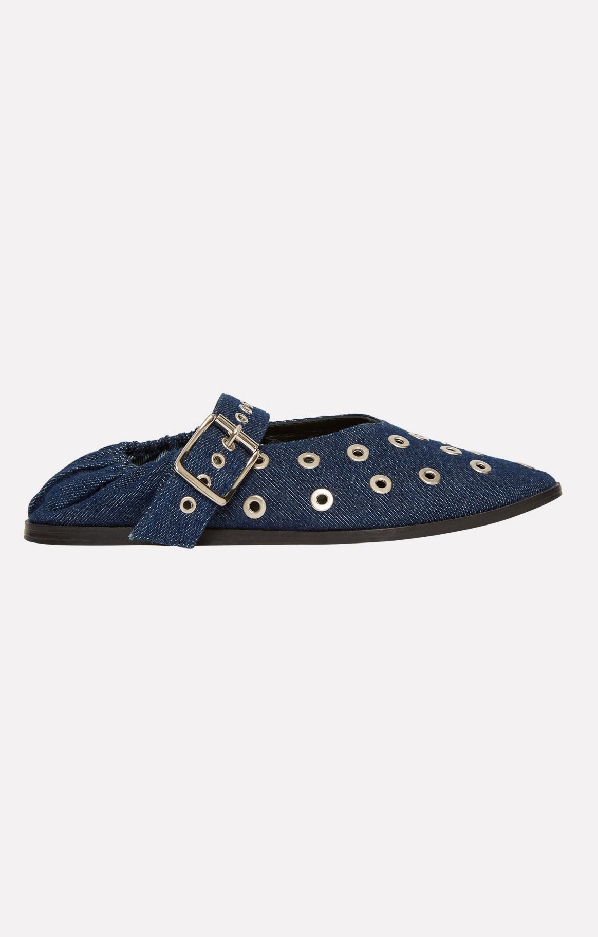GIA EYELET FLATS