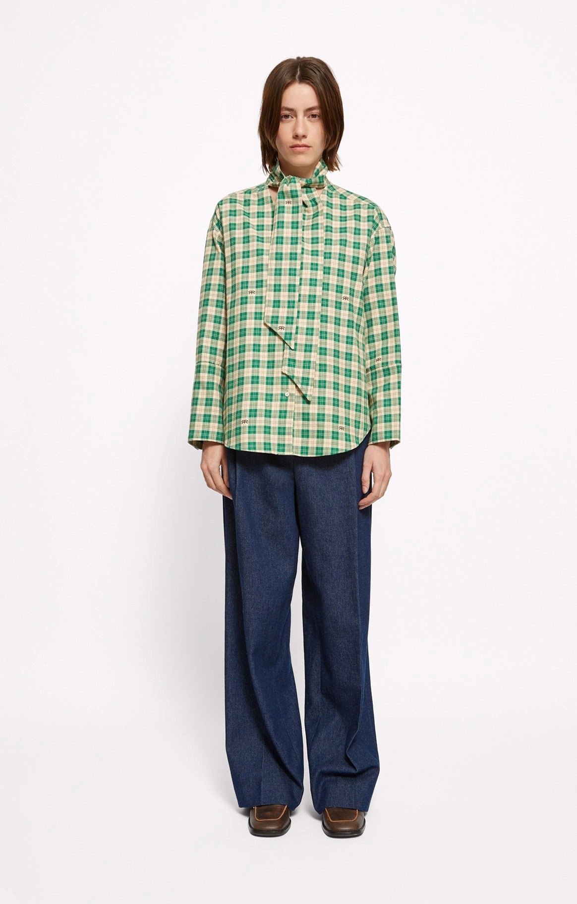 VITO MAP CHECKED SHIRT