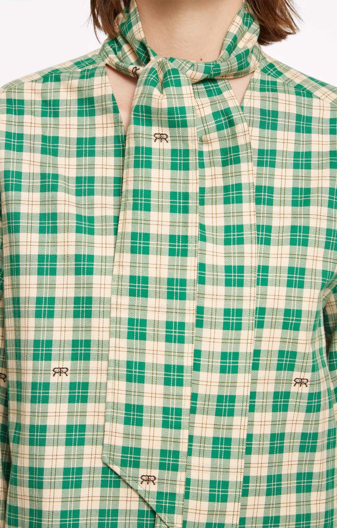 VITO MAP CHECKED SHIRT