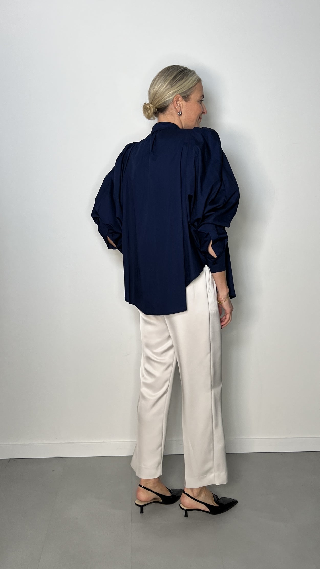 BONNIE blouse | MIDNIGHT BLUE