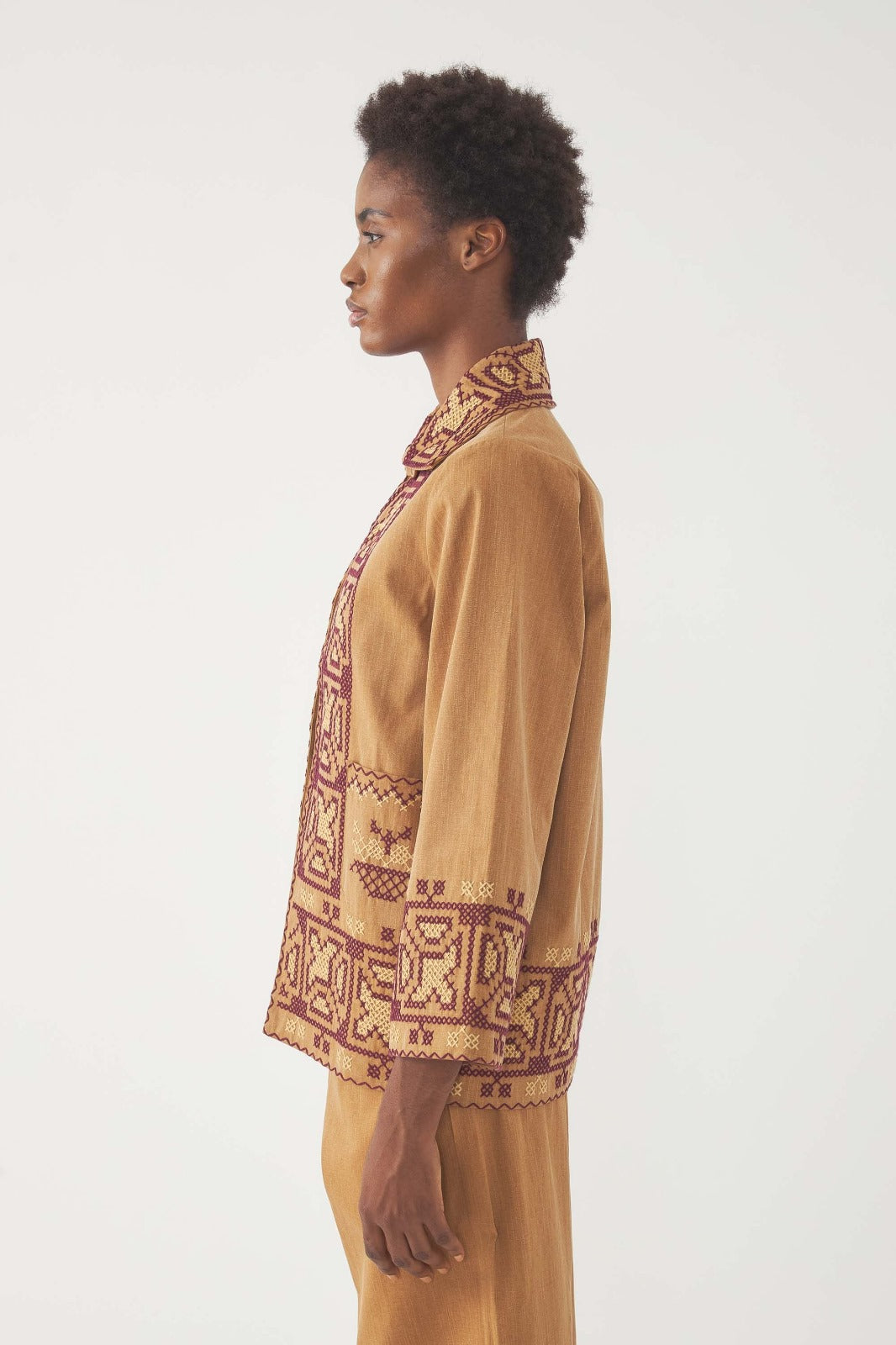 BERENICE JACKET | RUST