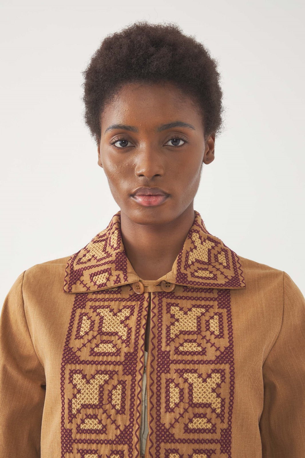 BERENICE JACKET | RUST