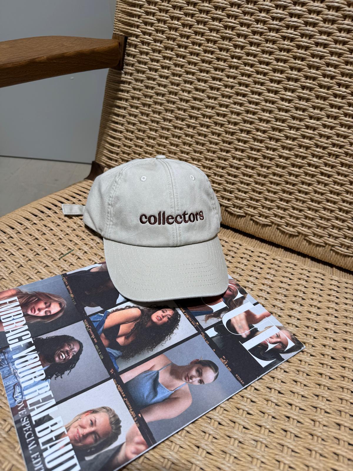 ATEKA cap | ECRU-COGNAC