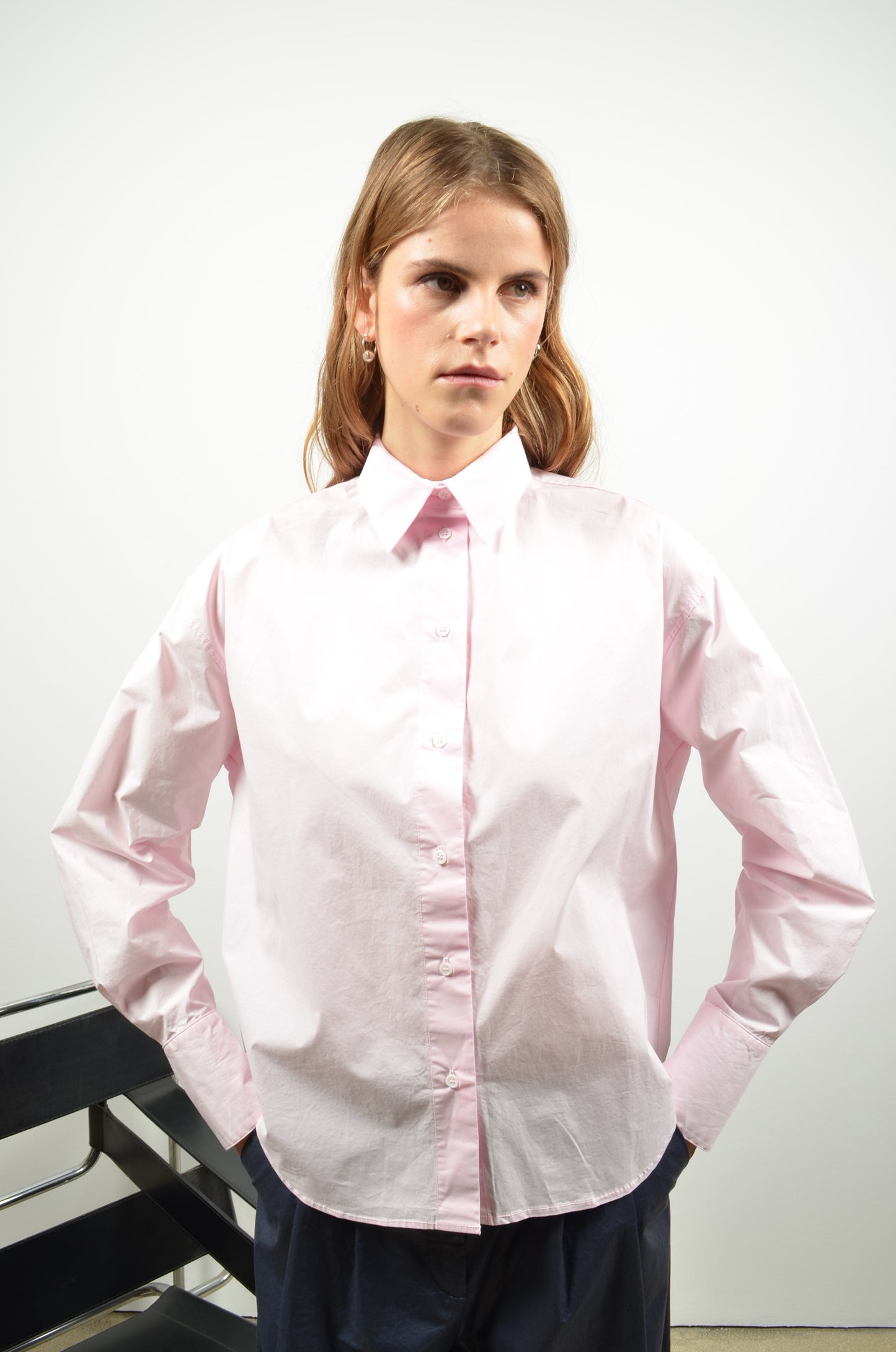 BENEDICT blouse | PALE PINK