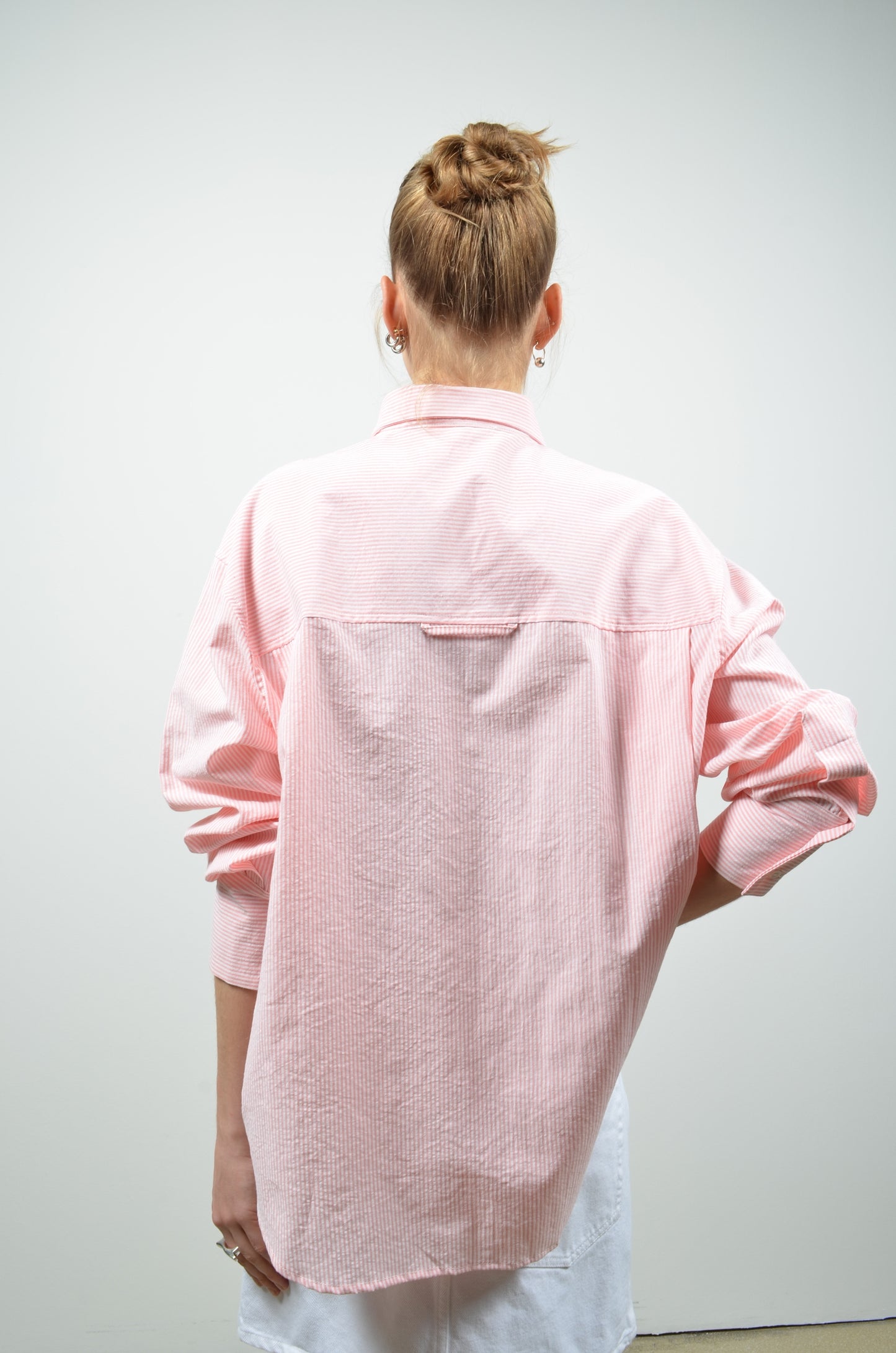 BENEDICT blouse | PINK STRIPES