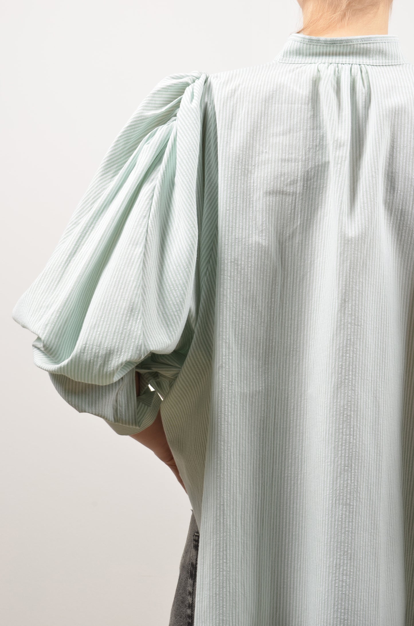 BONNIE blouse | MINT STRIPES