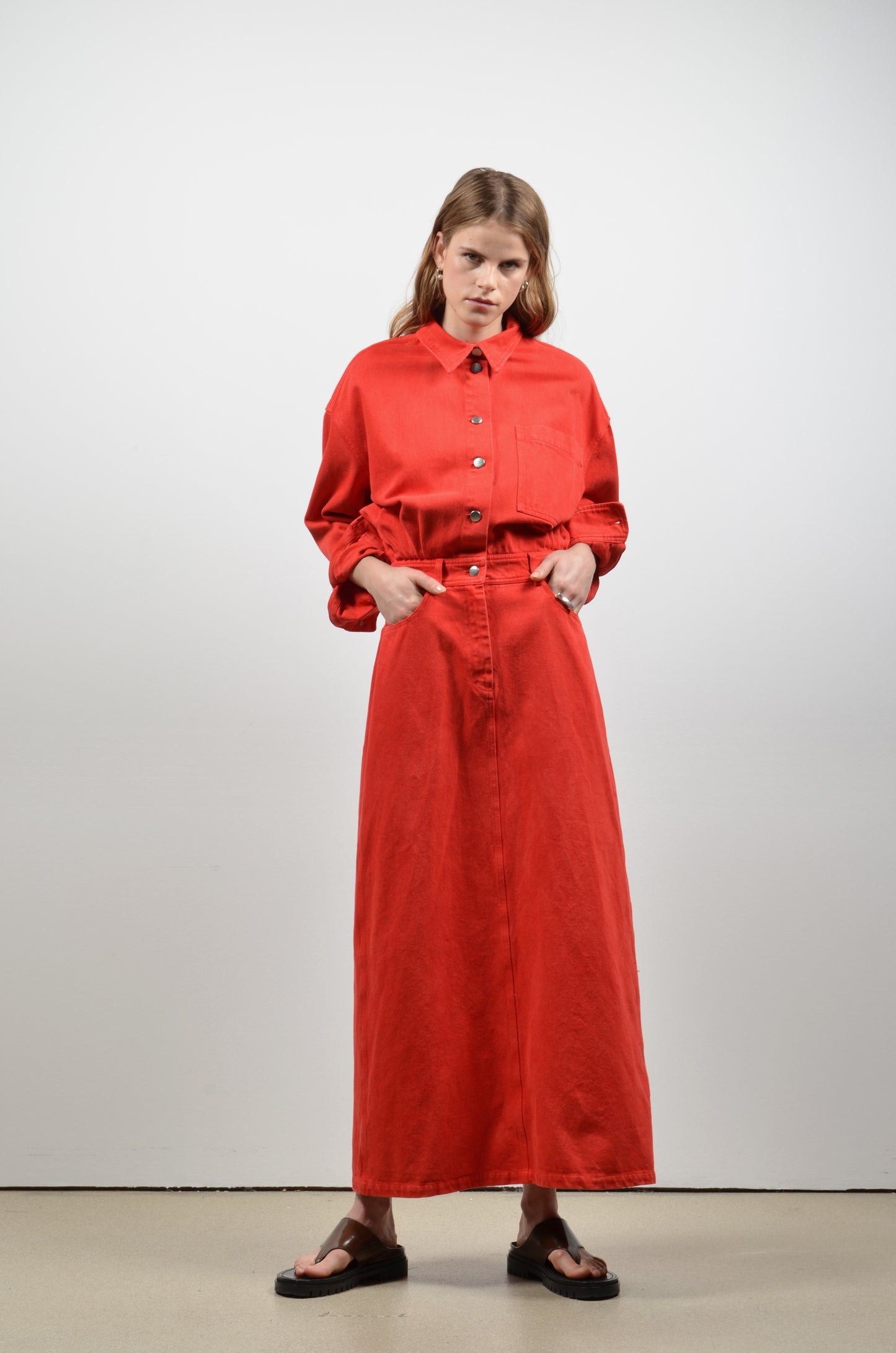 DENJAMIN dress | LIPSTICK RED