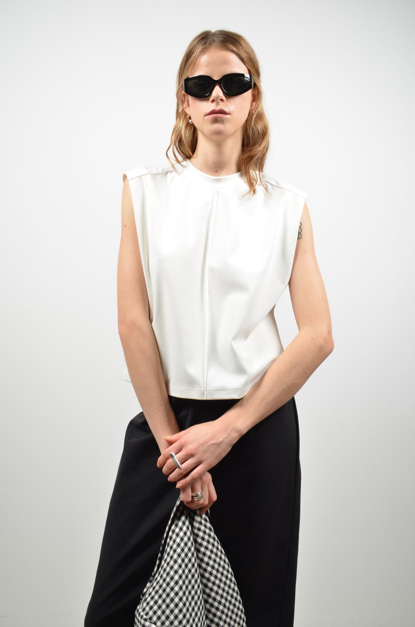 TATUM top | ECRU