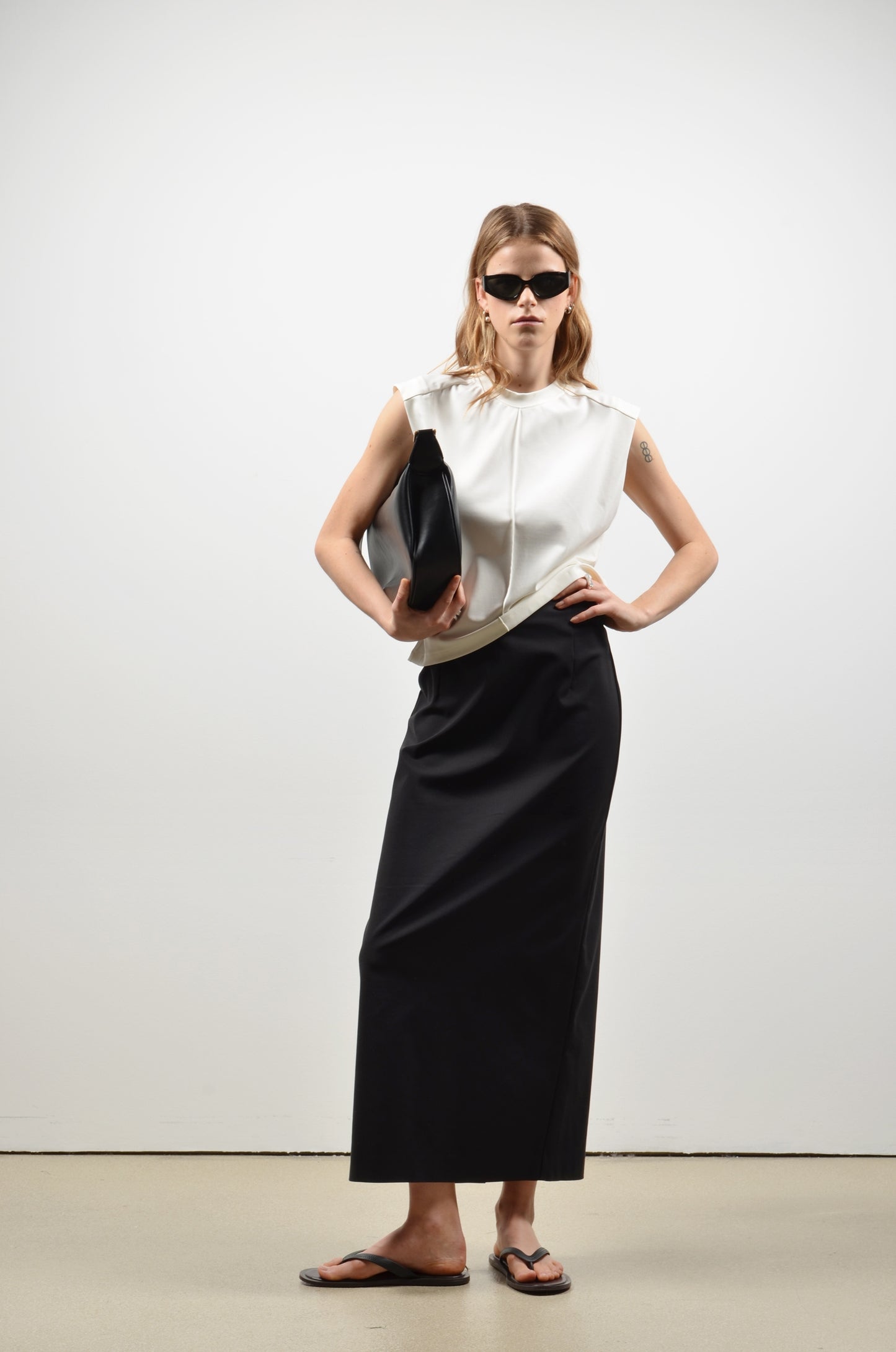 TATUM top | ECRU