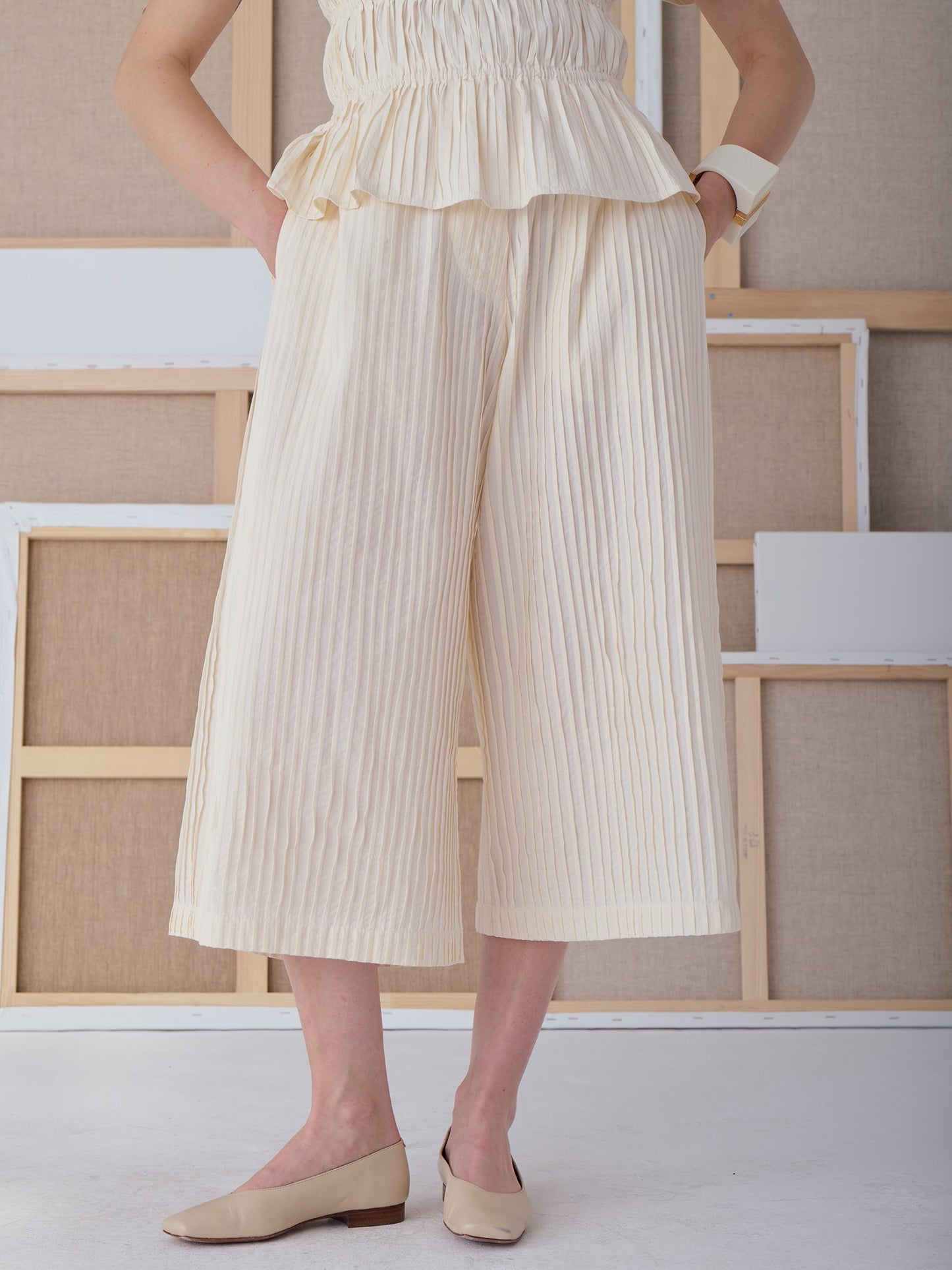 PANT KYO | ECRU