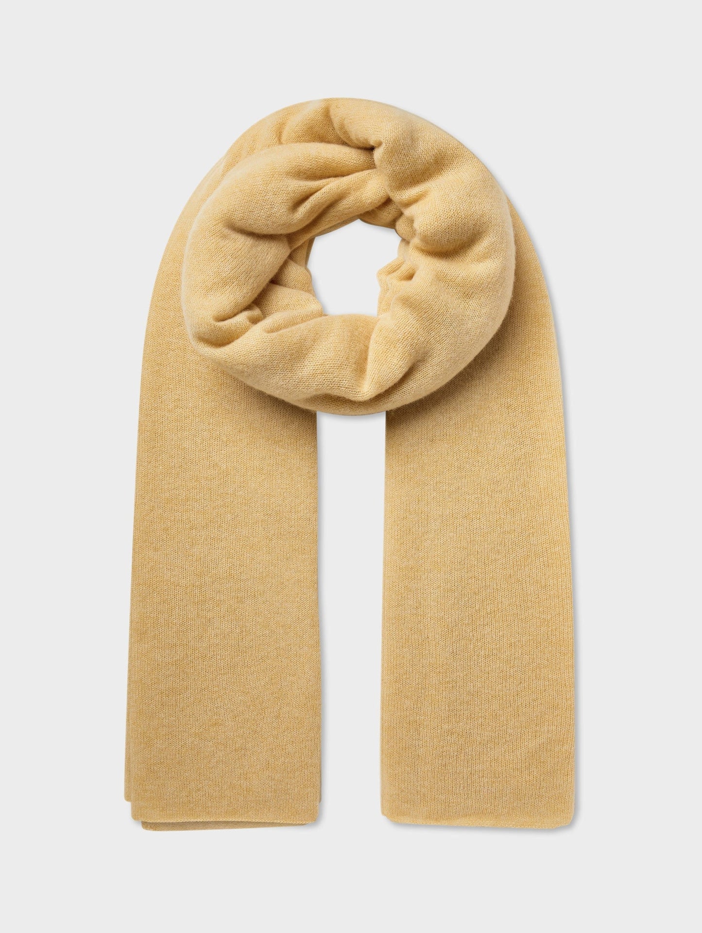 CASHMERE TRAVEL WRAP | LIGHT YELLOW