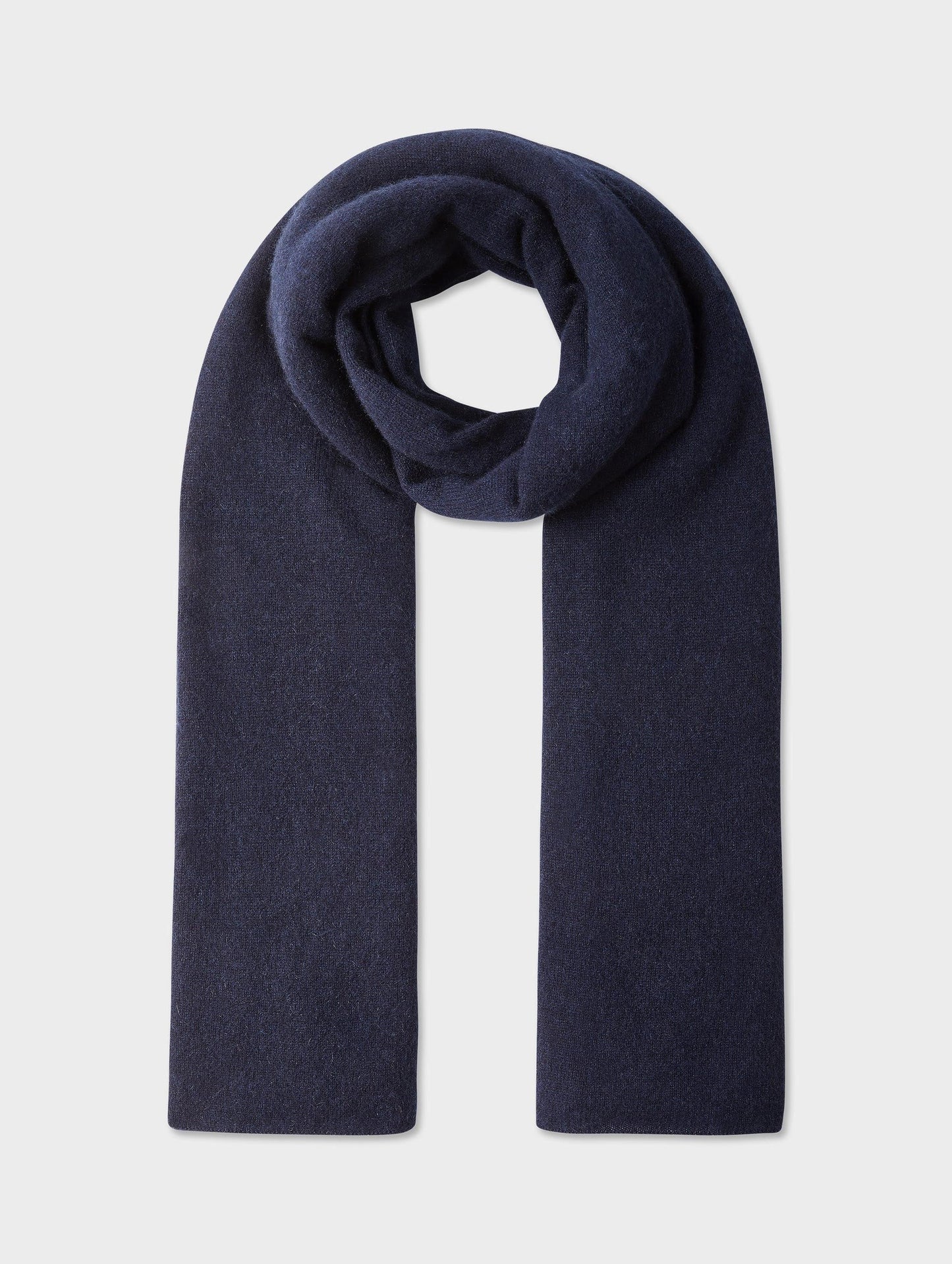 CASHMERE TRAVEL WRAP | NAVY