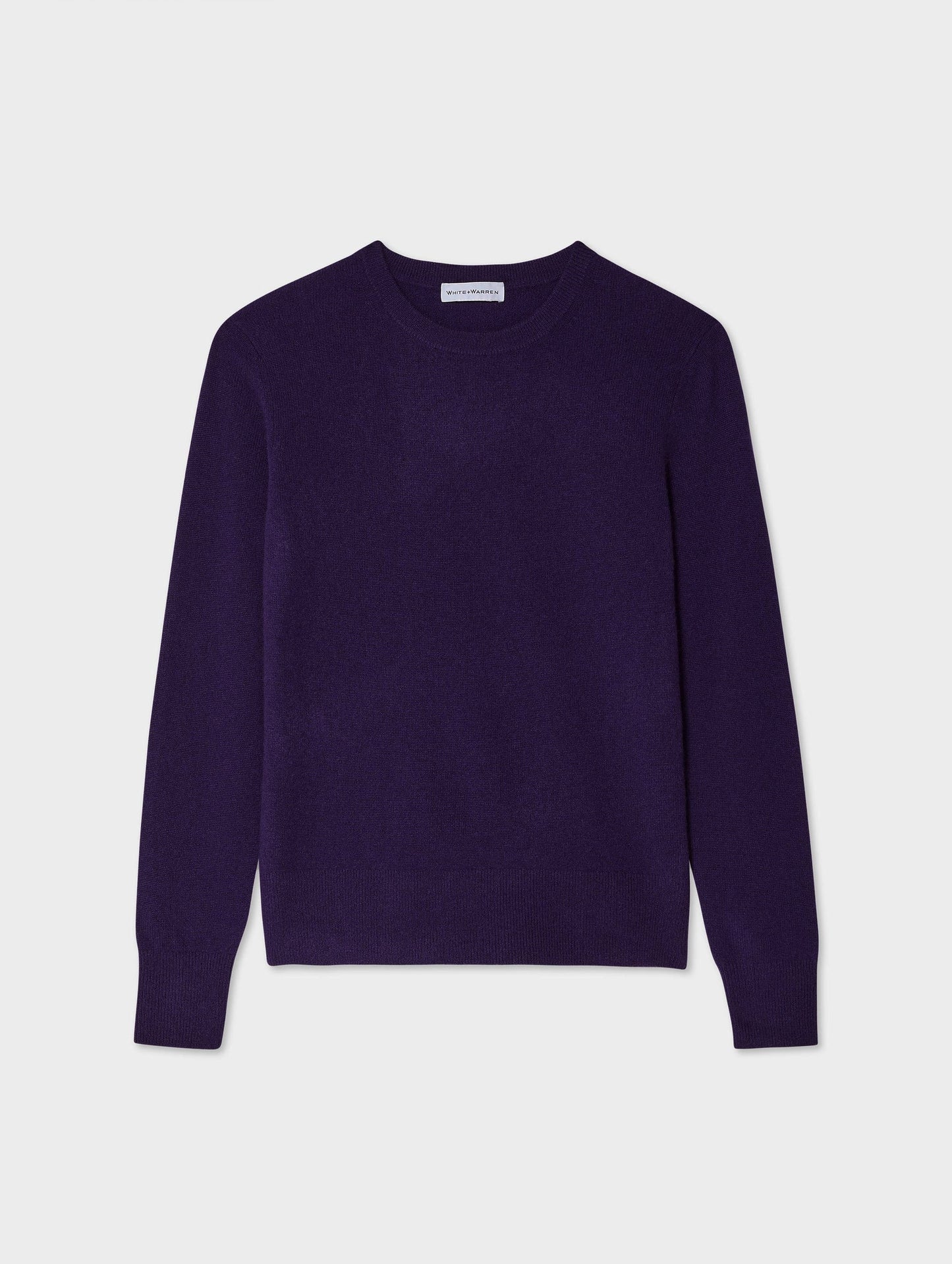 CASHMERE CREWNECK | MIDNIGHT VIOLET