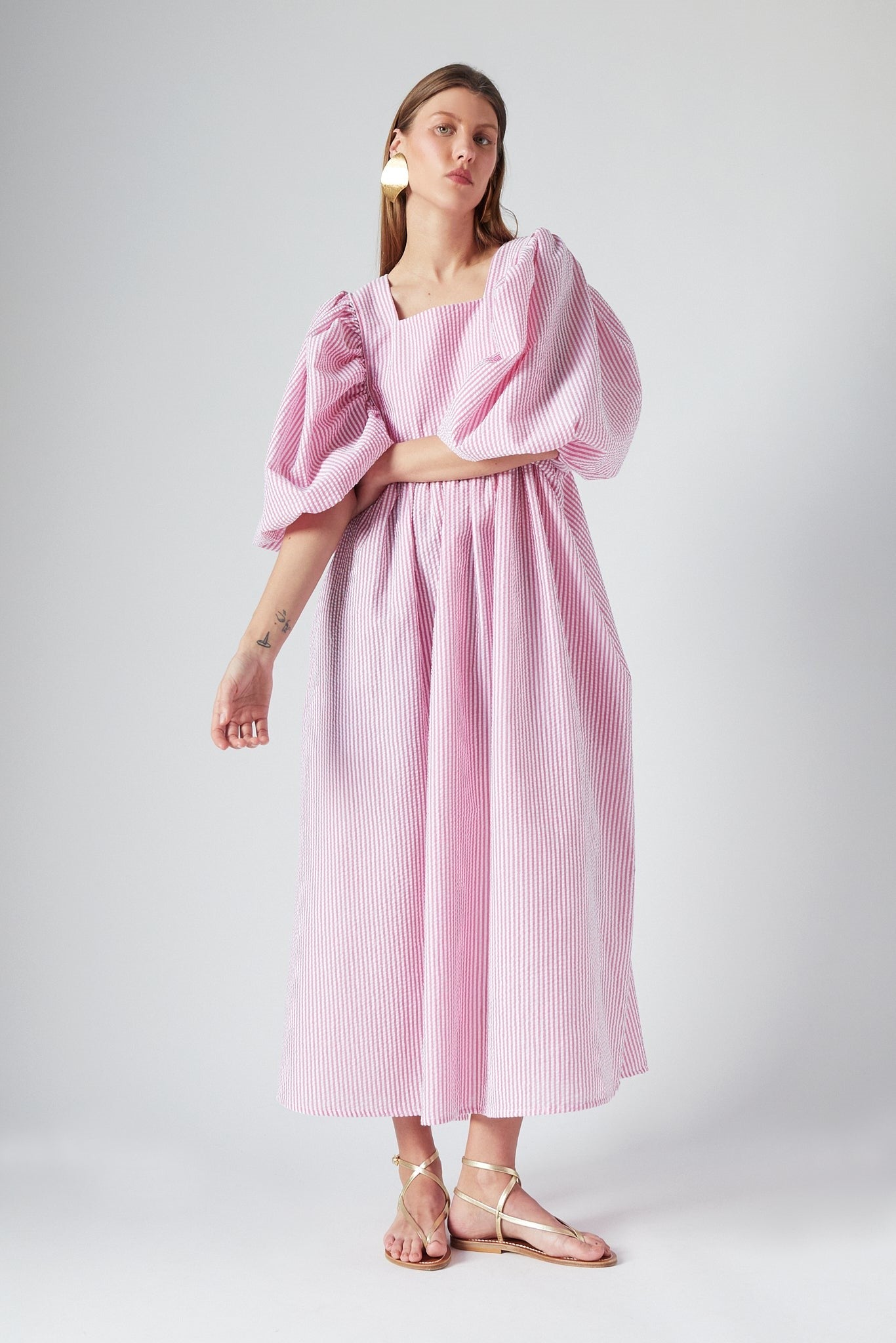 PEGGY DRESS | RED