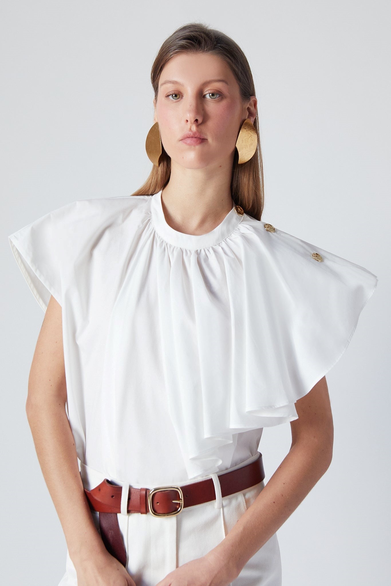 VIVI TOP VOILE | WHITE