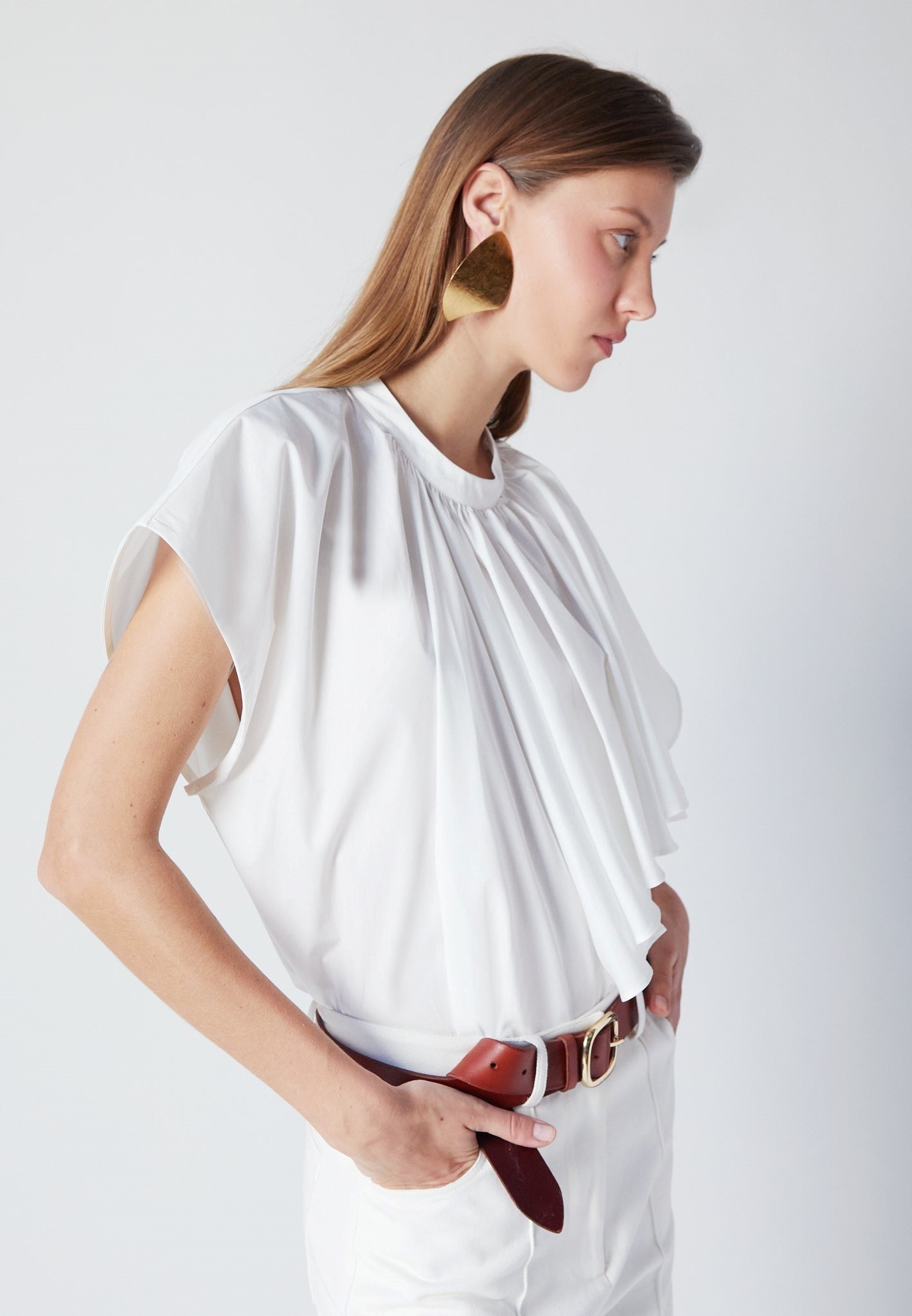 VIVI TOP VOILE | WHITE