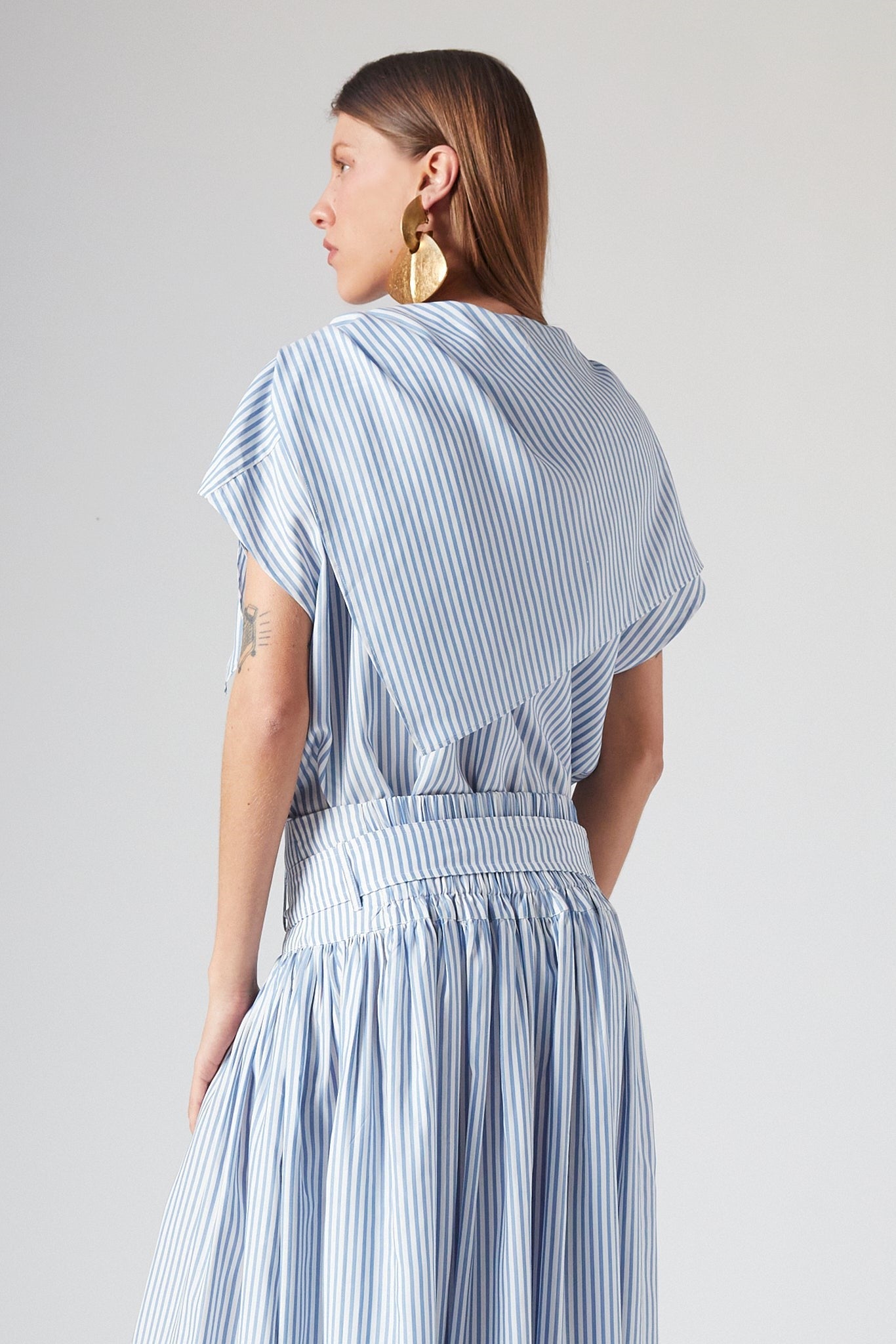 WINONA TOP | LIGHT BLUE STRIPES