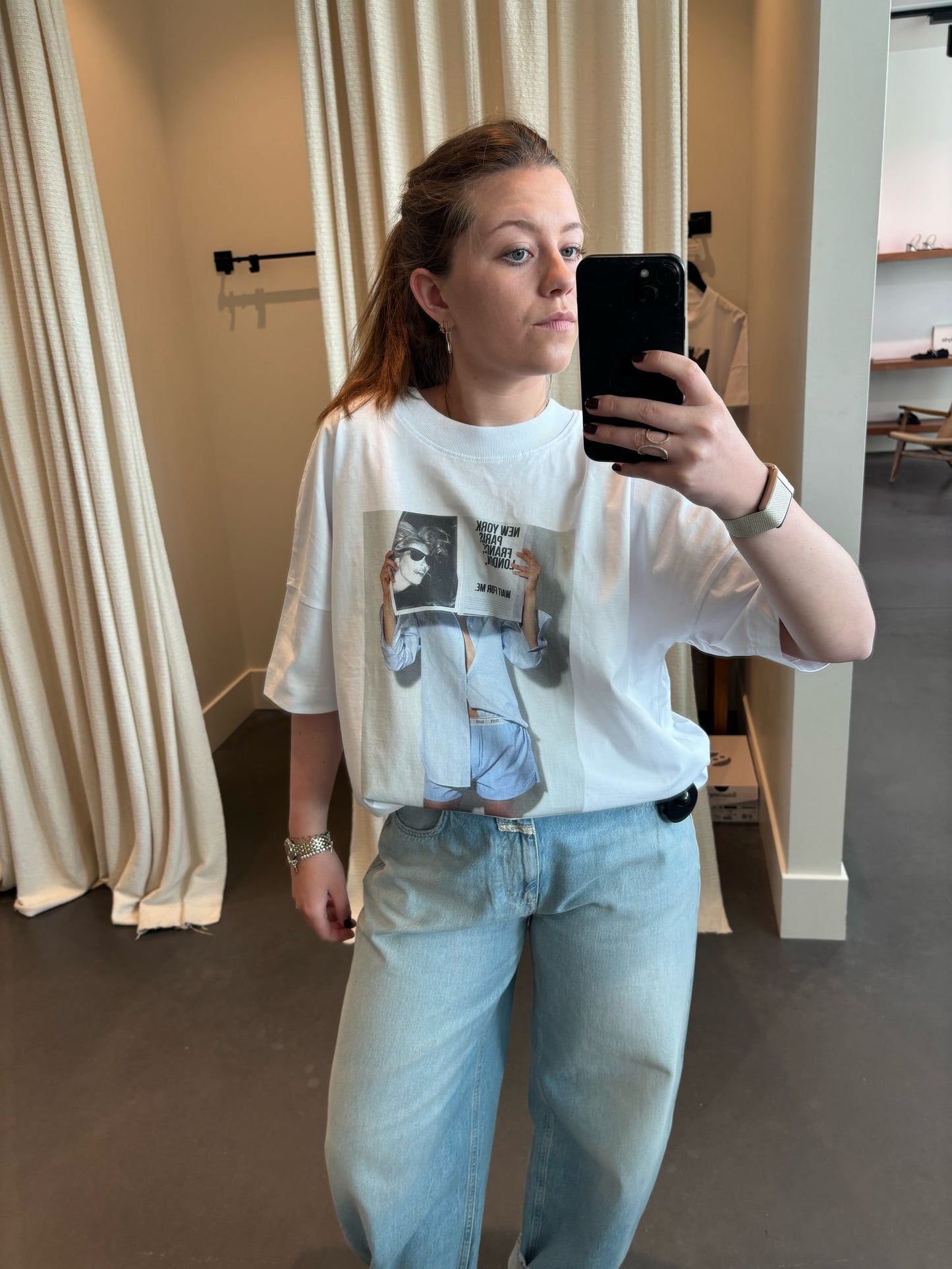 BOXER BOXY TEE | WHITE