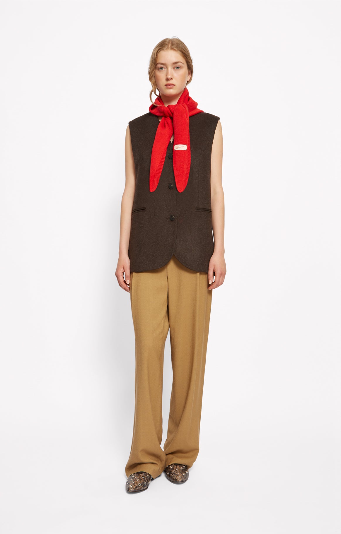 MAGNUM RUFFLE COMBI SCARF