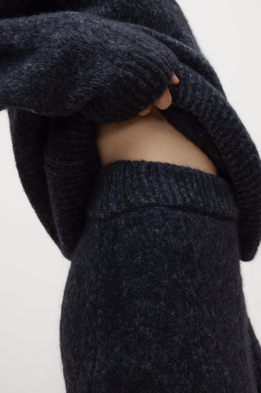 dark grey melange / XS