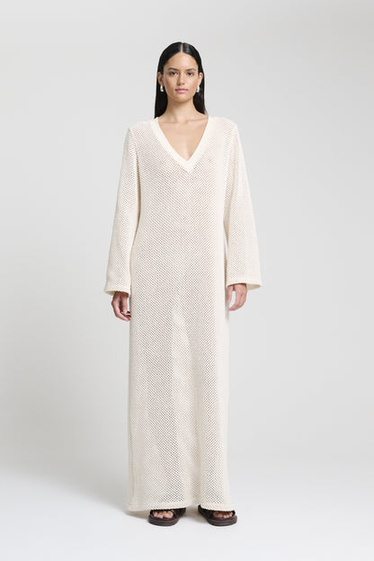CLARA DRESS | ECRU